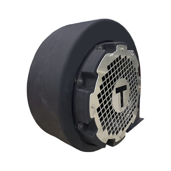 Clockwise no blast gate blower